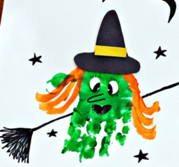 Аппликация на Хэллоуин