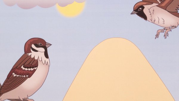 Воробей аппликация для детей