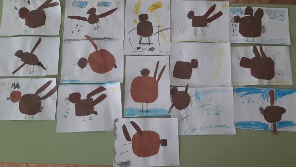 Аппликация в средней группе