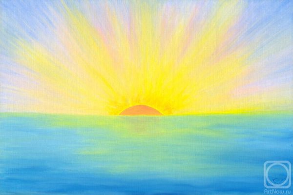 Картина Восход солнца