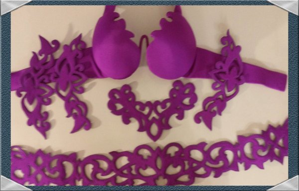 Фетровые украшения для восточных танцев