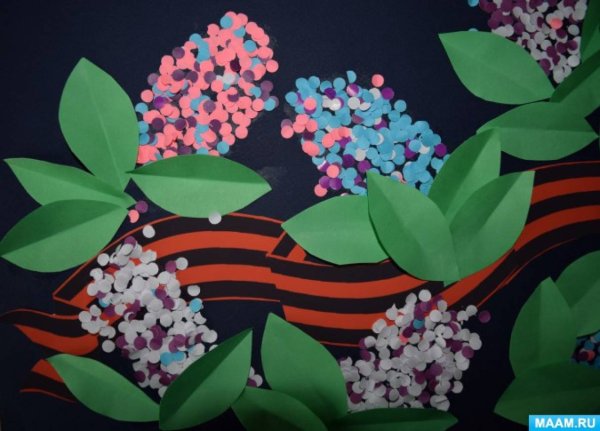 Аппликация ко Дню Победы