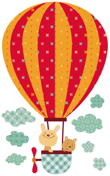 Аппликация воздушный шар