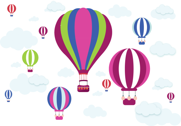 Бумажный воздушный шар