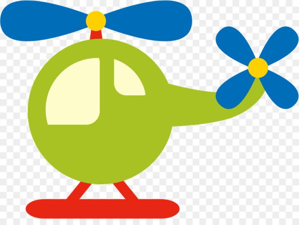 Вертолет аппликация для детей