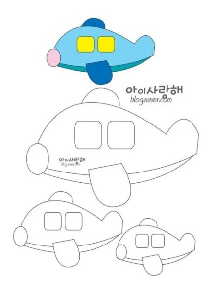 Игрушки из фетра выкройки транспорт