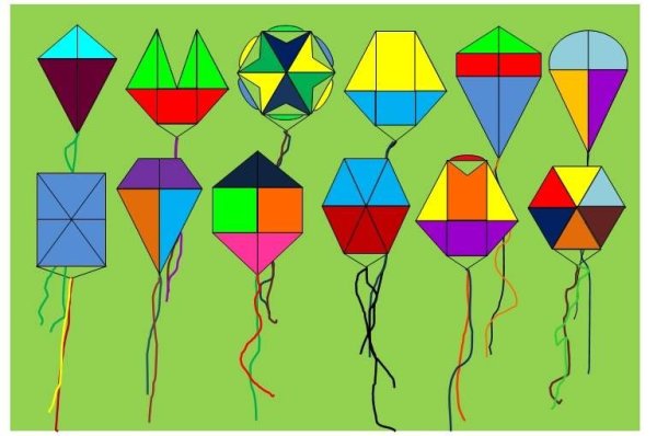 Конструирование из бумаги воздушный змей