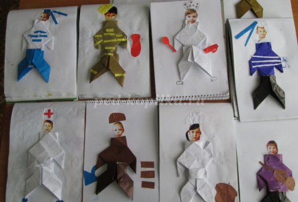 Поделки на тему профессии