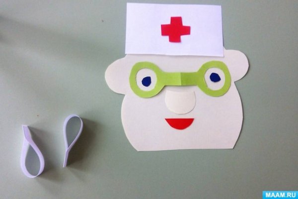 Аппликация на тему врач