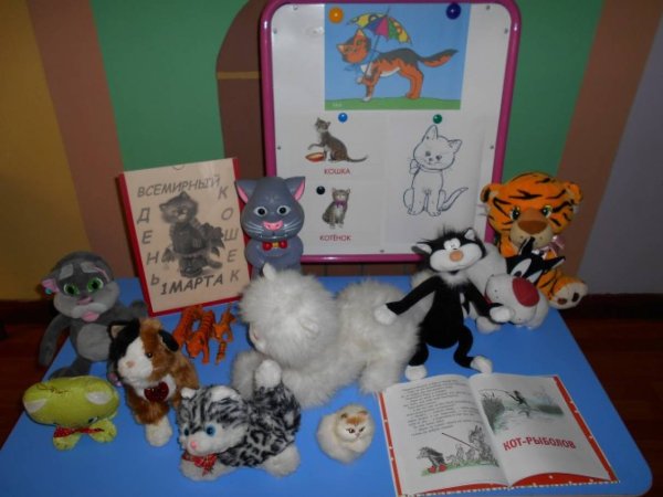 День кошек в детском саду в младшей группе