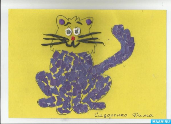 Поделка на 1 марта день кошек