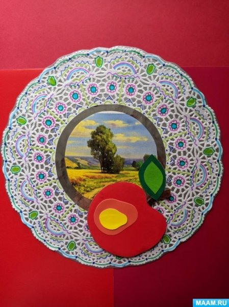 Яблочко по блюдечку