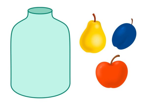 Аппликация банка с Компотом