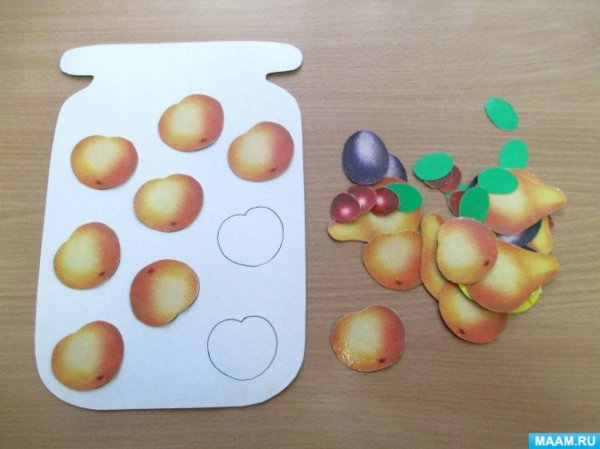 Фрукты 1 младшая группа