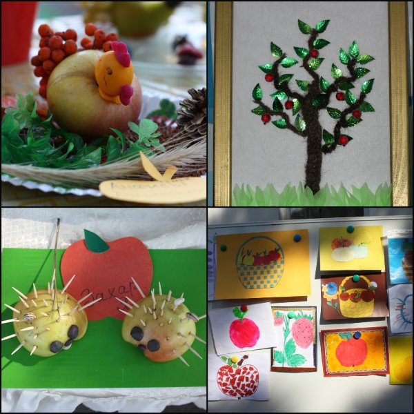Поделки к яблочному спасу