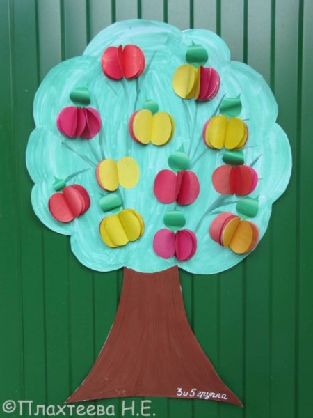 Конструирование овощи и фрукты