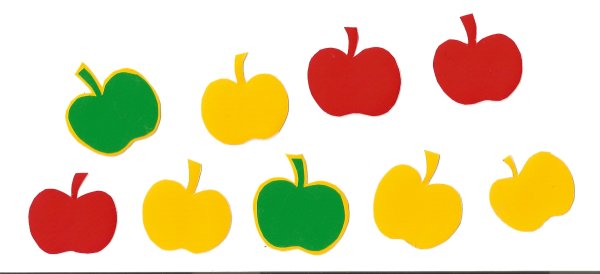 Аппликация фруктов