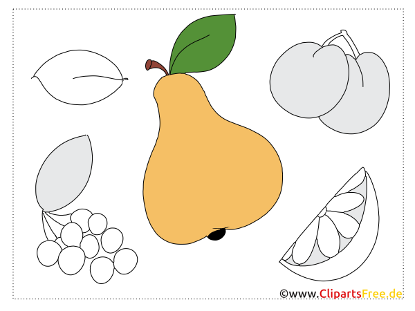 Аппликация груша