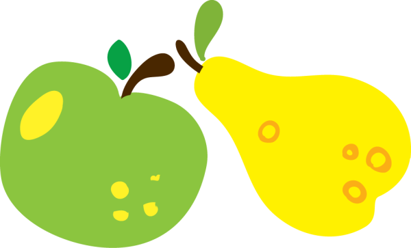 Аппликация фрукты