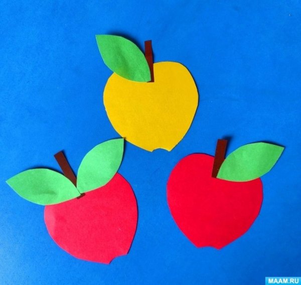 Аппликация корзинка старшая группа