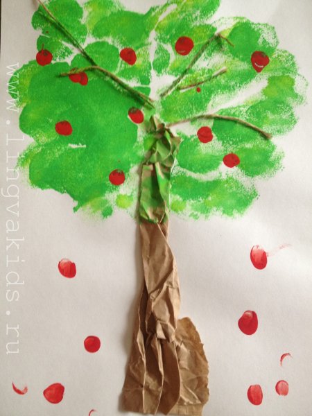 Поделка дерево