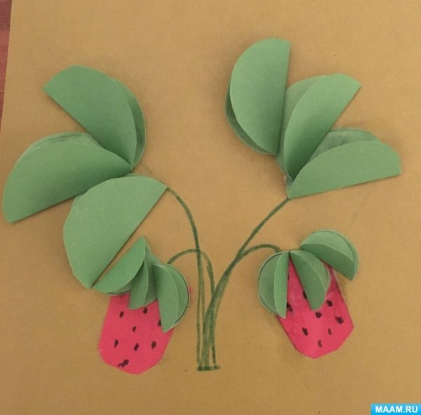 Объемная аппликация лето