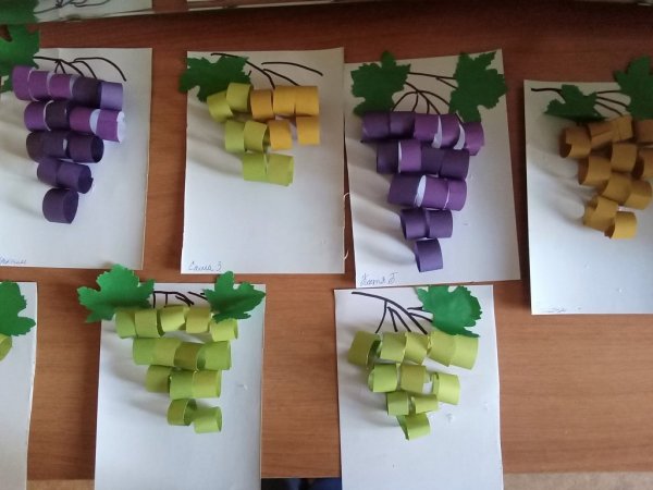 Аппликация в старшей группе