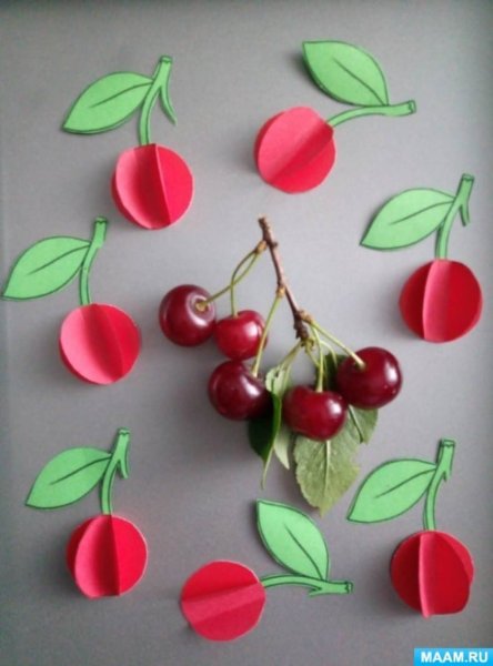 Поделка вишня