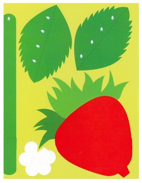 Шаблоны для летней аппликации