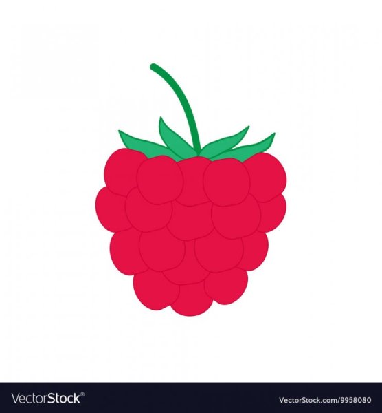 Ягодка малина для логотипа