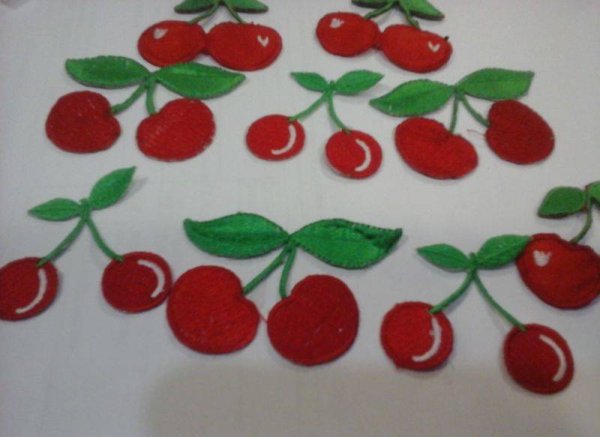Аппликация ягоды