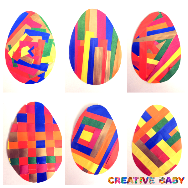 Аппликация пасхальное яйц