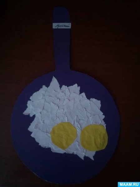 Аппликация в средней группе на тему продукты