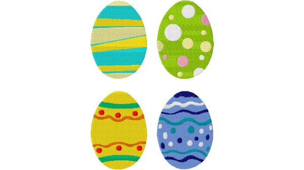 Пасхальное яичко аппликация