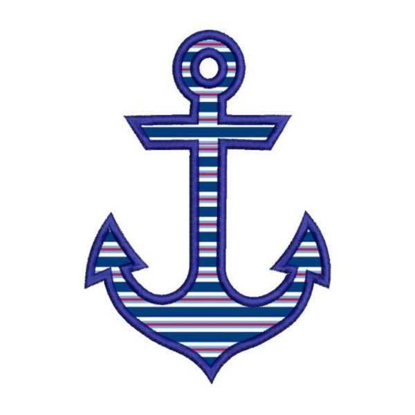 Трафарет "якоря"