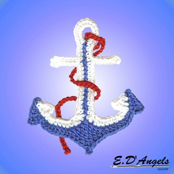 Вязаные аппликации крючком