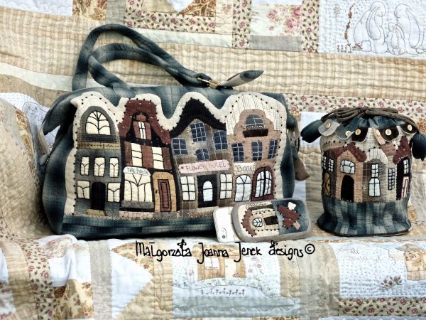 Японский пэчворк домики