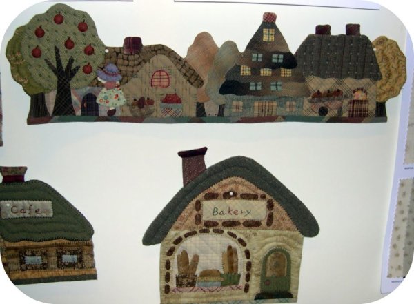 Пэчворк домики