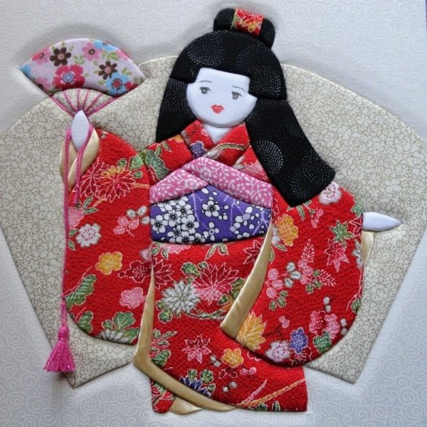 Японская Лоскутная техника кинусайга