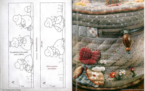 Схемы для японского пэчворка