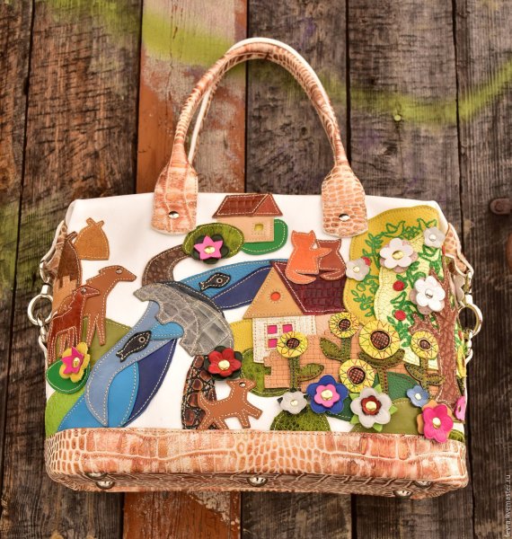 Дизайнерские сумки из ткани