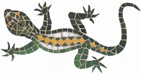 Животные из мозаики