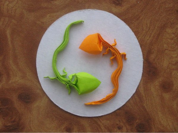 Ящерица поделка своими руками