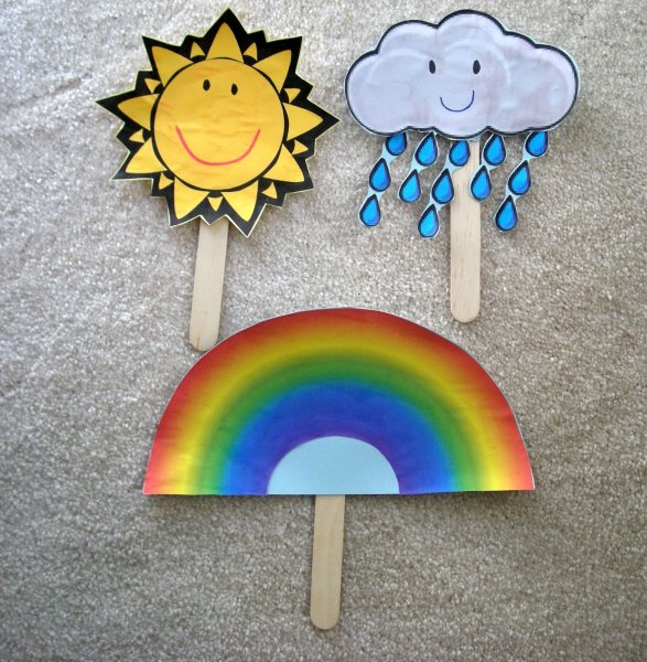 Поделка погодные явления