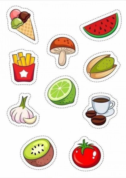 Полезная еда для дошкольников