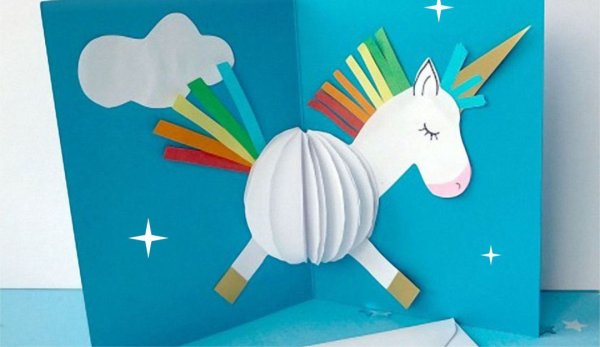 Поделка Единорог