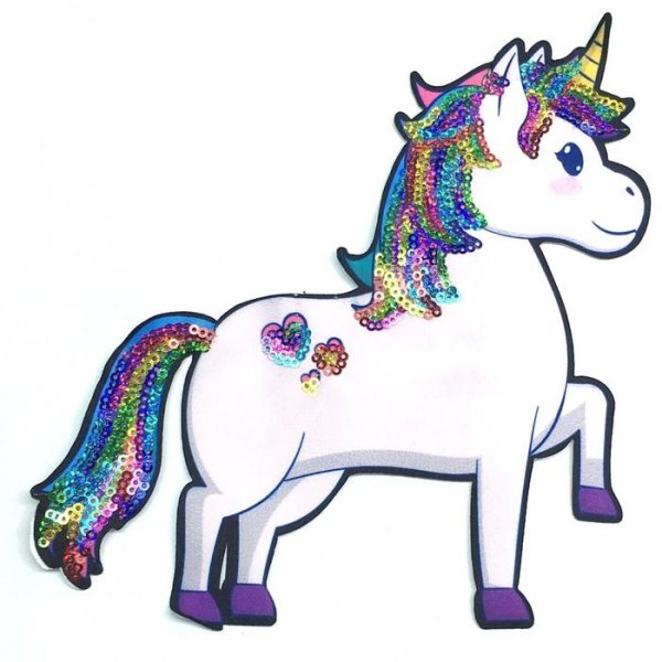 Аппликация Единорог для малышей
