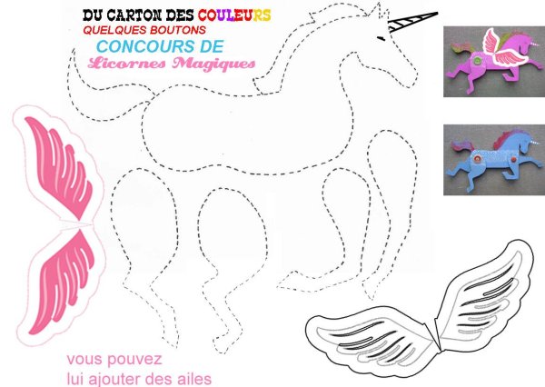 Поделка Единорог