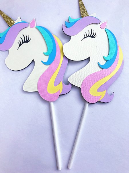 Поделка Единорожка из бумаги