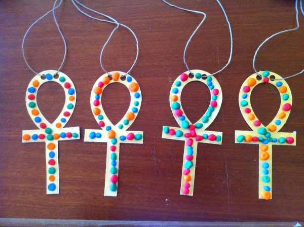 Аппликация на тему Египет